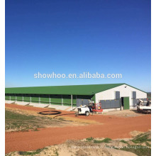 Construction d&#39;un hangar de poulet pour la ferme de volaille en acier